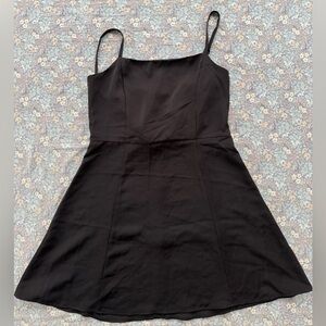 Studio19 Chic Black Sleeveless Mini Dress